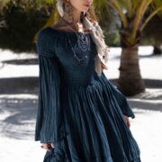 Milla Wedding Dress: Boho Maxi Dress with Ruffled Tiered Skirt - Image 6