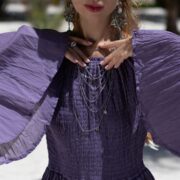 Milla Wedding Dress: Boho Cotton Maxi Dress with Ruffled Tiered Skirt - Image 6