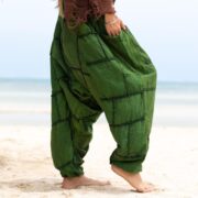 Boho Patchwork Harem Pants: Comfy Cotton Festival Clothing - Spiritu - Image 4