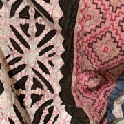 Plus Size Boho Kimono: Embroidered Patchwork Stonewashed Cotton - Cordelia - Image 6