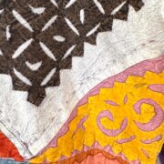 Handmade Patchwork Kimono Jacket: Boho Embroidered Cotton Short Coat - Willow - Image 5