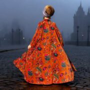 Velvet Boho Robe: Reversible Cotton-Lined Terracotta Rose Jacket - Harper Jade - Image 7