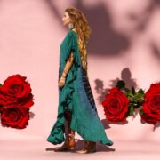 Handmade Tie Dye Maxi Kaftan Dress: Boho Festival Cotton Cover Up - Ema - Image 6