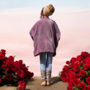 Vintage Plum Velvet Kimono: Plus Size Boho Cotton Jacket - Bali - Image 7