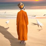 Silky Velvet Kimono Duster – Garnet Cocoa Boho Robe | Mai by ZinniaPearl - Image 7