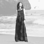 Handmade Plus Size Boho Maxi Dress: Jade Indigo Patchwork Cotton Sundress - Binsa - Image 9