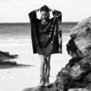 Plus Size Boho Tie-Dye Shirt | Galaxy Jade Festival Tunic Tee 1X–3X - Image 9