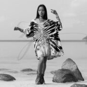 Plus Size Tie Dye Tunic Dress: Handmade Boho Festival Top - Ninive - Image 9