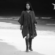 Plus Size Boho Cotton Tunic Dress: Crinkle Kaftan with Pockets - Bellina - Image 10