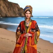 Upcycled Silk Kimono Duster: Canyon Ember Patchwork Boho Robe - Mai - Image 10