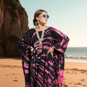 Plus Size Tie-Dye Jumpsuit: Boho Harem Romper - Ravenberry Crush - Sadie - Image 10