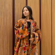 Golden Ember Kimono – A Velvet Duster of Boho Flowers for Every Body | Mei by ZinniaPearl - Image 10