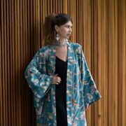 Bluebird Magnolia “MAI” Velvet Kimono Duster – Plus Size Boho Jacket - Image 6