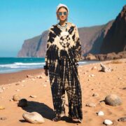 Starlit Gaze Tie-Dye Jumpsuit – Plus Size Cotton Harem Romper | Sadie by ZinniaPearl - Image 7