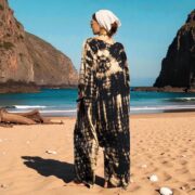 Starlit Gaze Tie-Dye Jumpsuit – Plus Size Cotton Harem Romper | Sadie by ZinniaPearl - Image 8