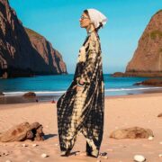 Starlit Gaze Tie-Dye Jumpsuit – Plus Size Cotton Harem Romper | Sadie by ZinniaPearl - Image 9