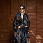 Harper Jade Velvet Kimono Duster – Nebula Garden | Plus Size Boho Floral Coat by ZinniaPearl - Image 6